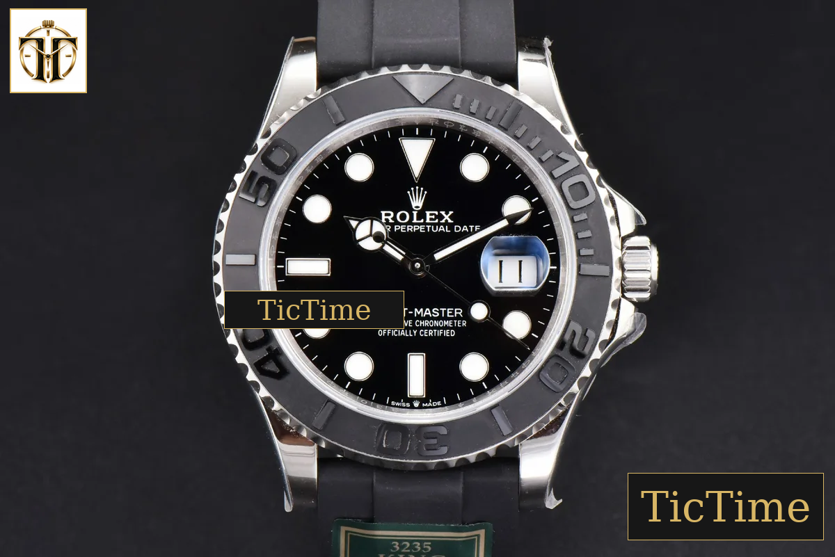 Yacht-Master 3D 226659 42mm King Factory Black Ceramic Oysterflex Strap VR3235 — foto 2