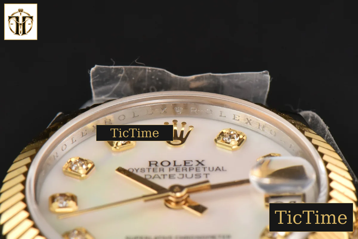DateJust Ladies 904L 31mm WF YG/SS MOP Dial Jubilee Bracelet A2671 — foto 13