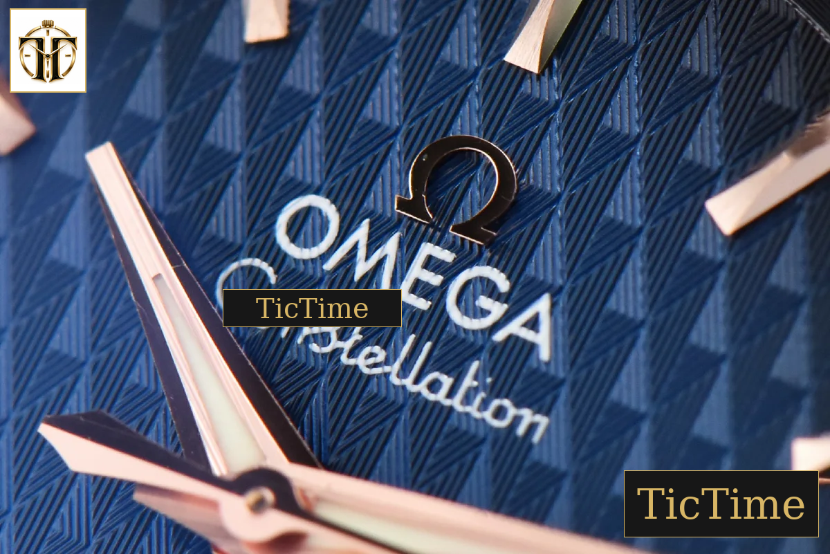 Constellation 38mm VSF RG/SS Blue Textured Dial RG/SS Bracelet A8500 — foto 6