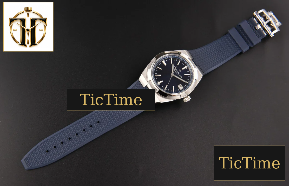 Overseas 4500V 41mm ZF Blue Dial Blue Rubber Strap A5100 — foto 30