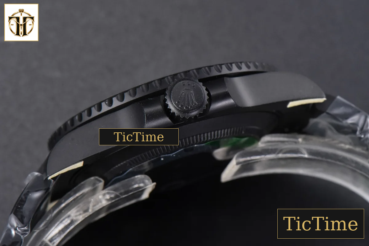 Submariner DIW DLC 41mm VSF Yellow Gradient Dial SS Bracelet VS3135 — foto 17