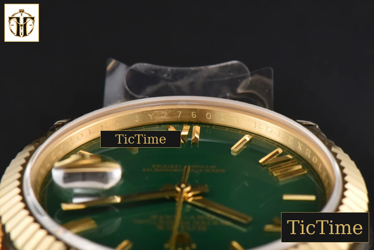 DayDate 904L 40mm GMF YG Green Dial YG Bracelet A2836 — foto 14