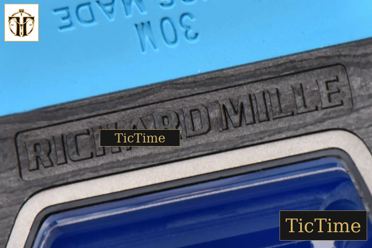 NTPT RM055 42.7mm APSF Blue Skeleton Dial Black Bezel Blue Crown Blue Rubber Strap RMUL2 — foto 26