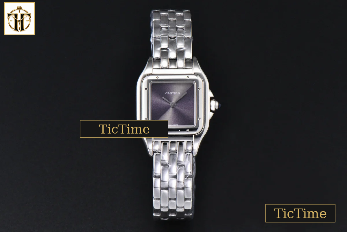 Panthère Secrete Ladies 22mm BVF SS Gray Dial SS Bracelet Ronda Quartz — foto 2