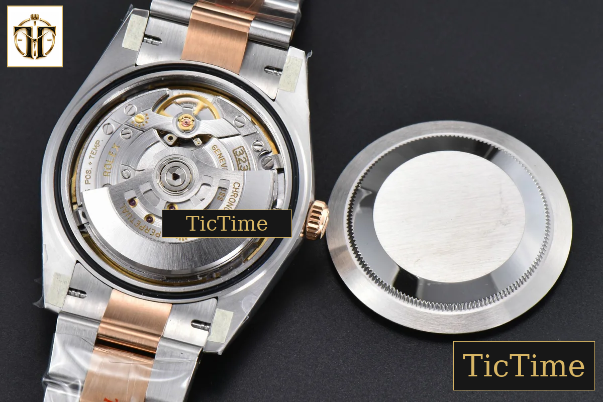 DateJust 126331 41mm Clean Factory RG/SS RG Dial Diamond Marker Oyster Bracelet VR3235 — foto 20