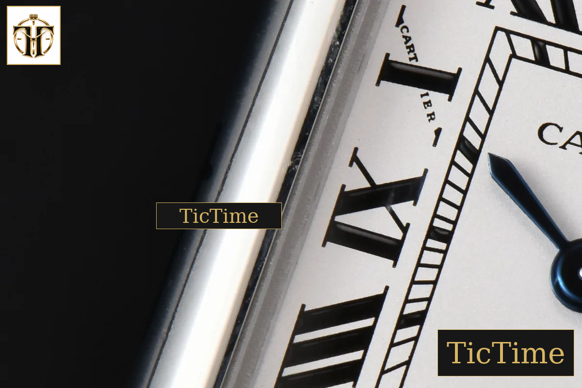 Tank Must Small 29.5×22mm K11F White Dial Orange Smooth Strap Quartz — foto 6