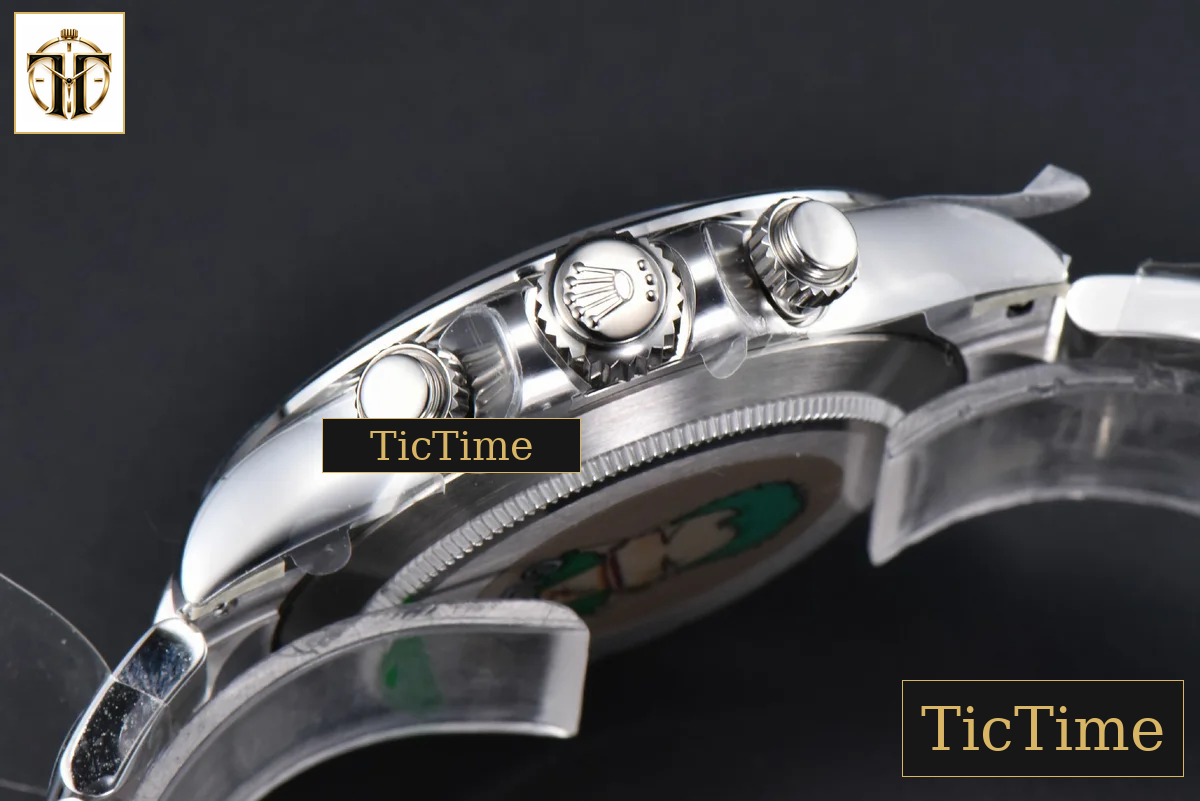 Daytona 904L 116520 40mm Clean Factory White Dial 4130 — foto 17