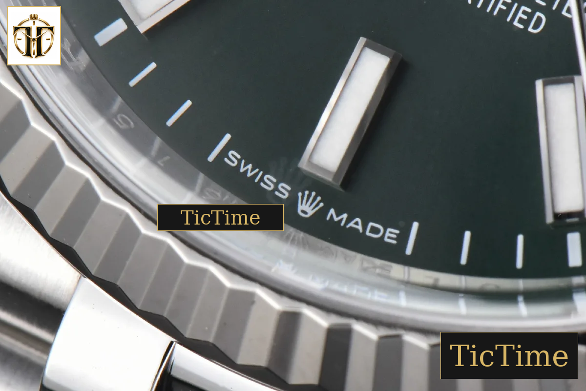 DateJust Mint 126234 36mm Clean Factory Green Dial Jubilee Bracelet VR3235 — foto 9
