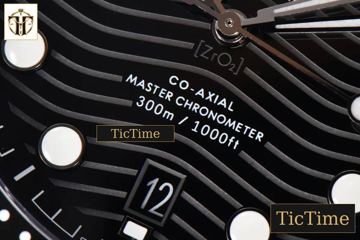 Seamaster Diver 300M 42mm ZF Black Ceramic Black Dial SS Bracelet A8800 — foto 7