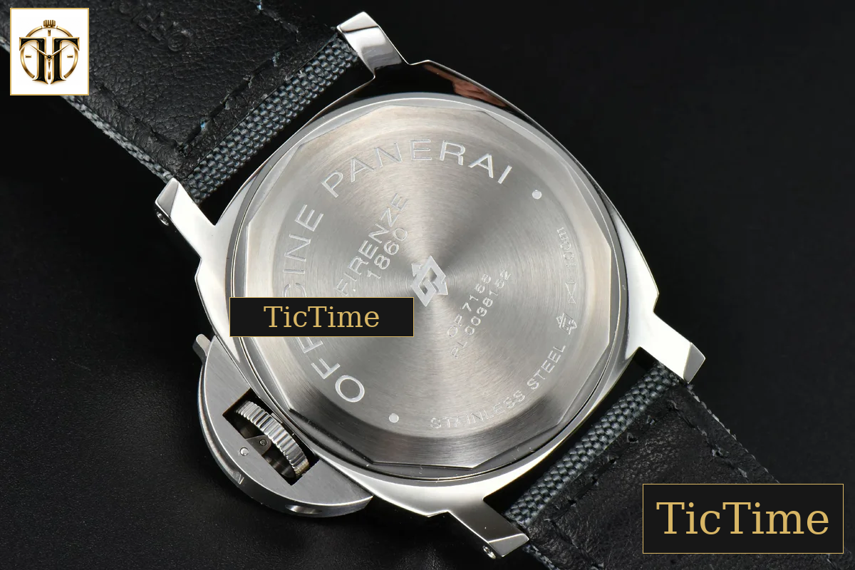 PAM774 44mm HWF Black Dial Black Leather Strap A6497 — foto 21