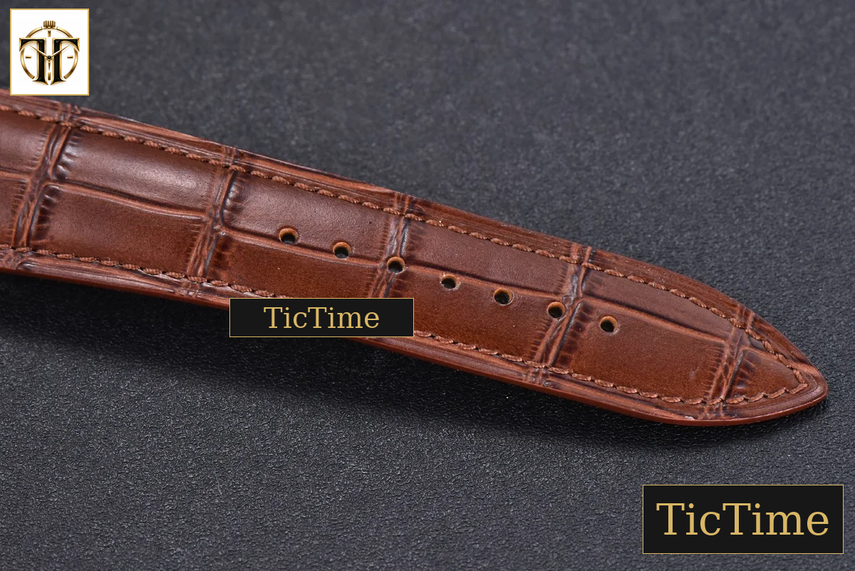 Villeret Complicated Function 6654 40mm OMF RG White Dial Brown Leather Strap CAL6654 V3 — foto 23