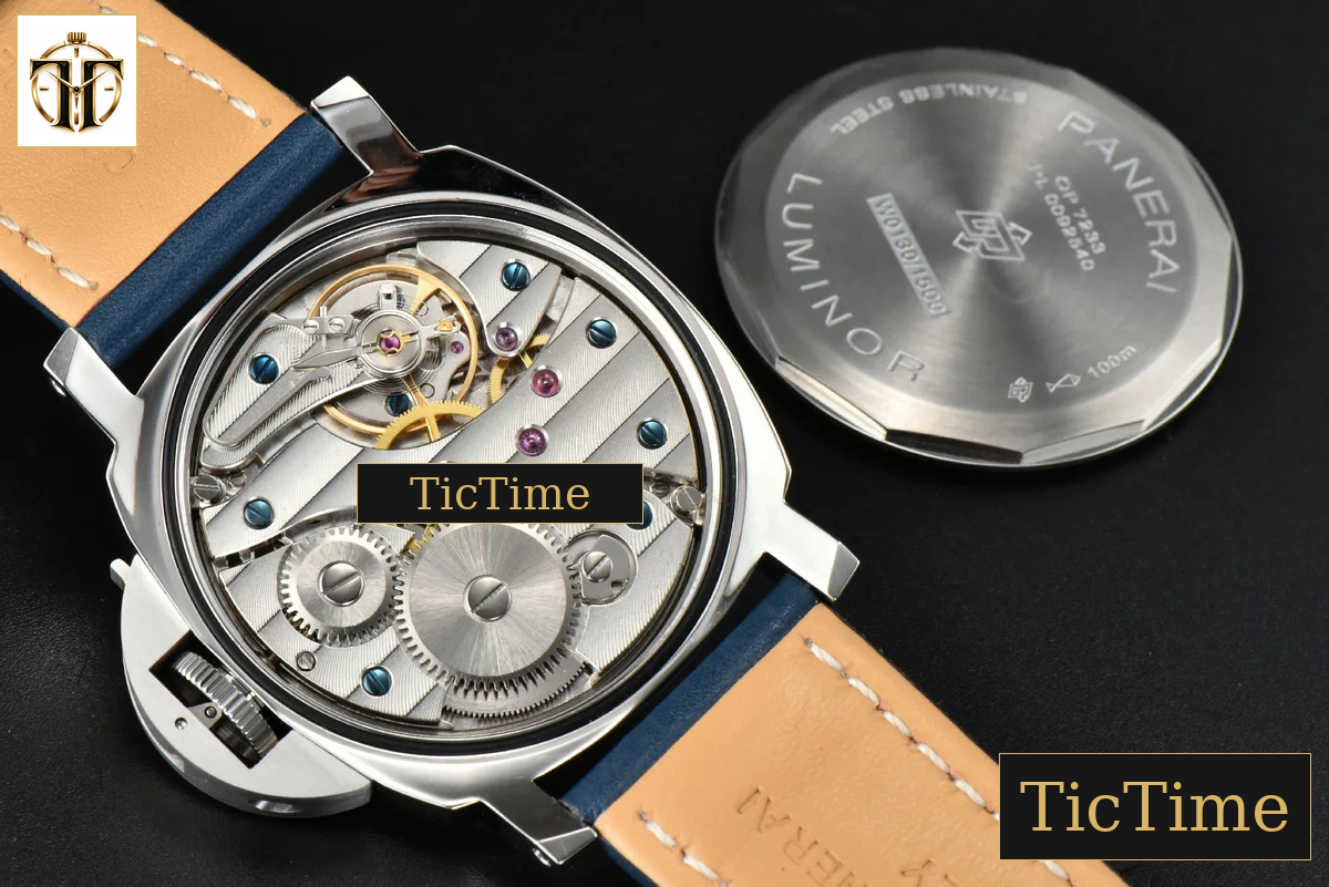 PAM1085 44mm HWF Blue Dial Blue Leather Strap A6497 — foto 23