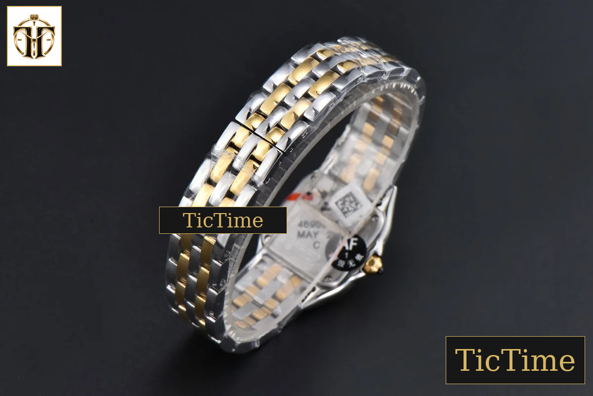 Panthère 22mm AF SS/YG Diamond Bezel White Dial SS/YG Bracelet Ronda Quartz — foto 27