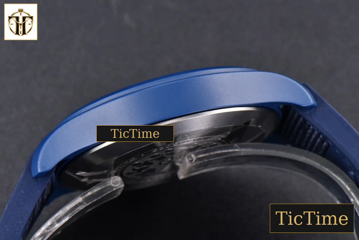 Pilot Laureus IW328101 41mm ZF Blue Ceramic Blue Nylon Strap A32111 — foto 14