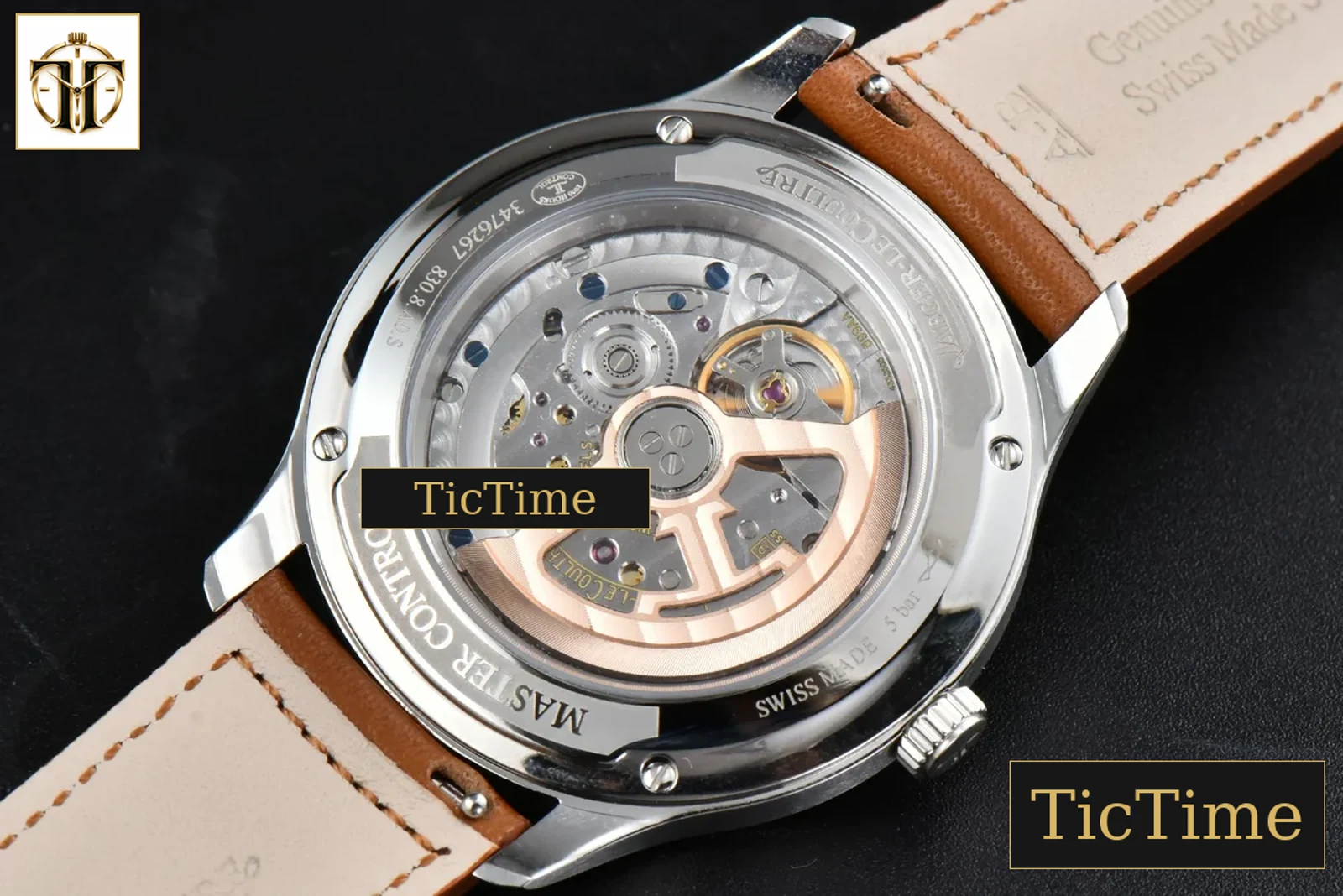 Master Control Q4018420 40mm ZF White Dial Brown Leather Strap A899 — foto 18