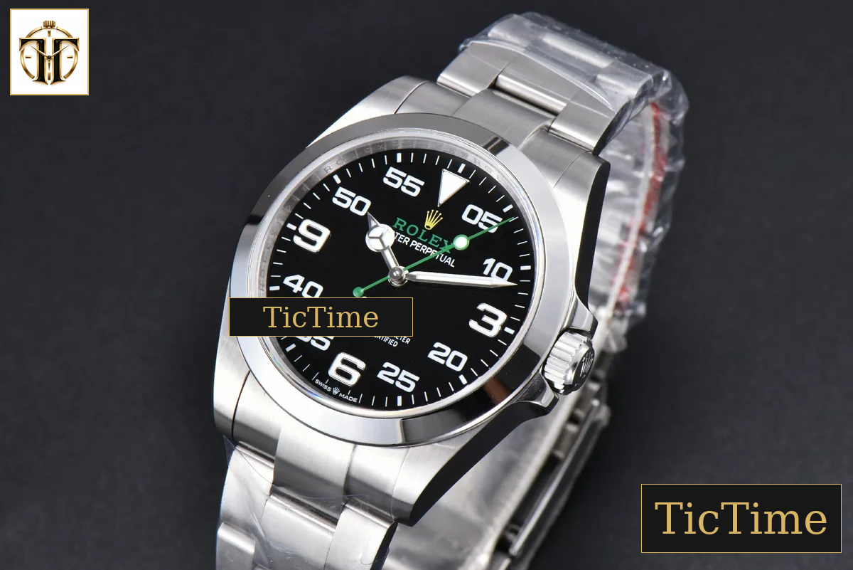 AirKing 126900 40mm GMF Black Dial SS Bracelet VR3230 — foto 5