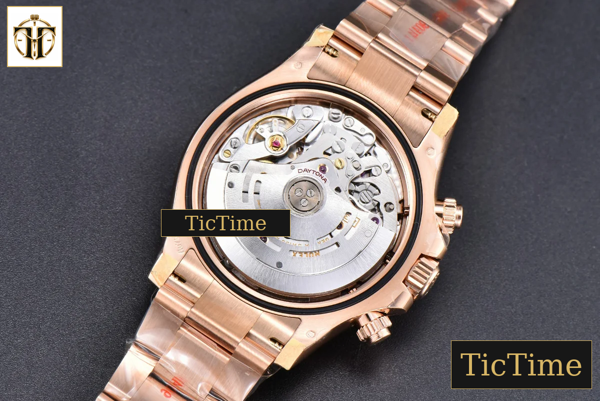 Daytona 116515 40mm Clean Factory RG Brown Dial Digital Marker RG Bracelet 4130 — foto 23