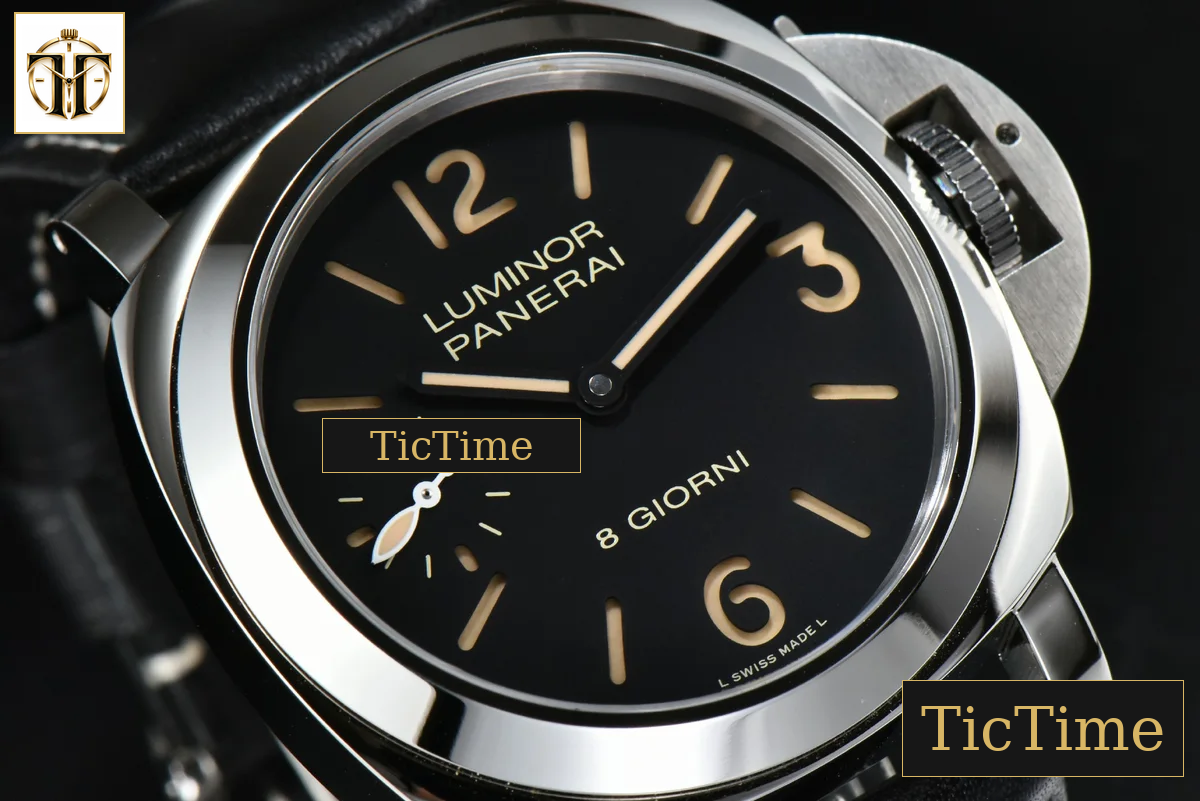 PAM915 44mm HWF Black Dial Black Leather Strap A6497 — foto 10