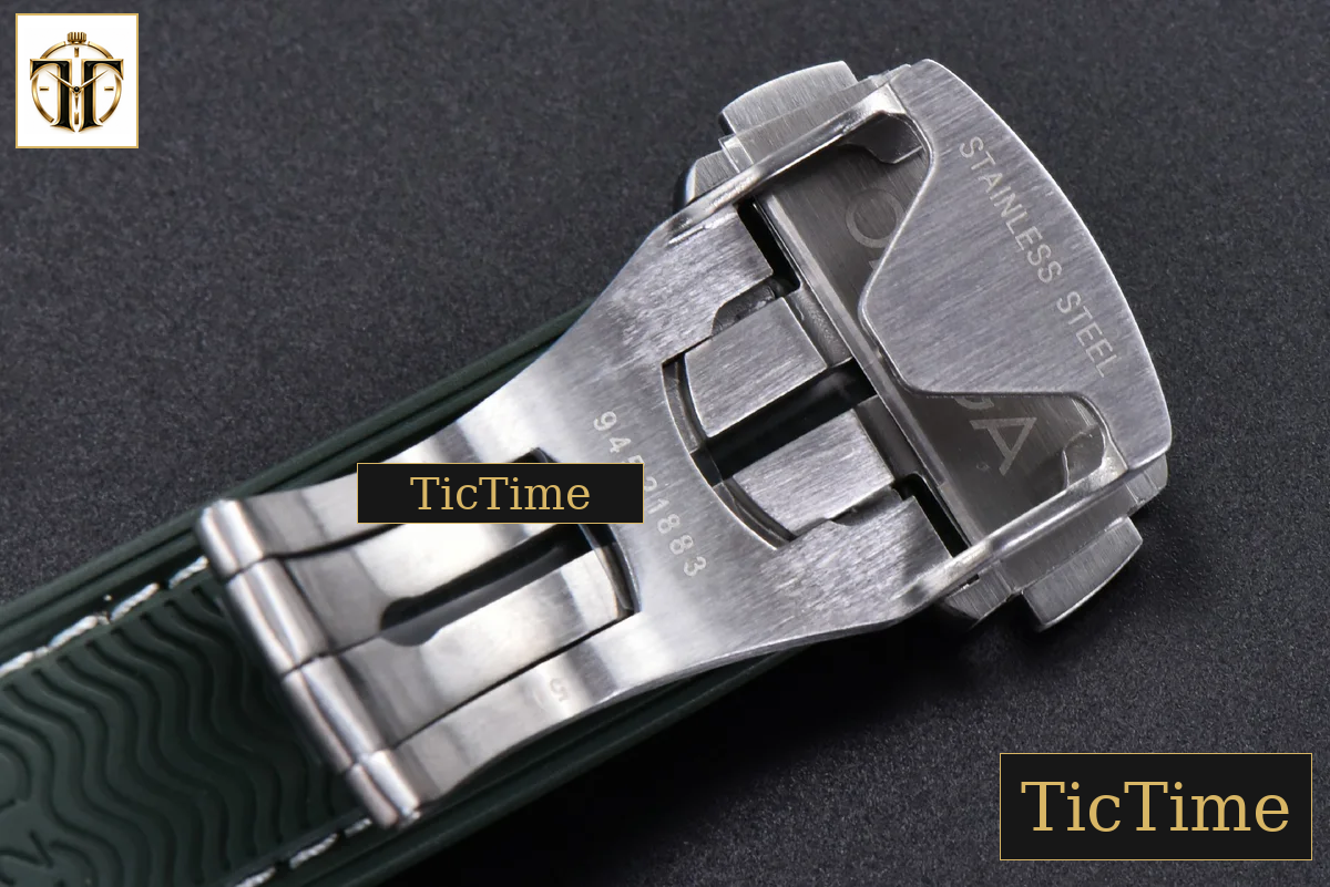 Planet Ocean 43.5mm VSF Green Gray Dial Rubber Strap A8900 — foto 34