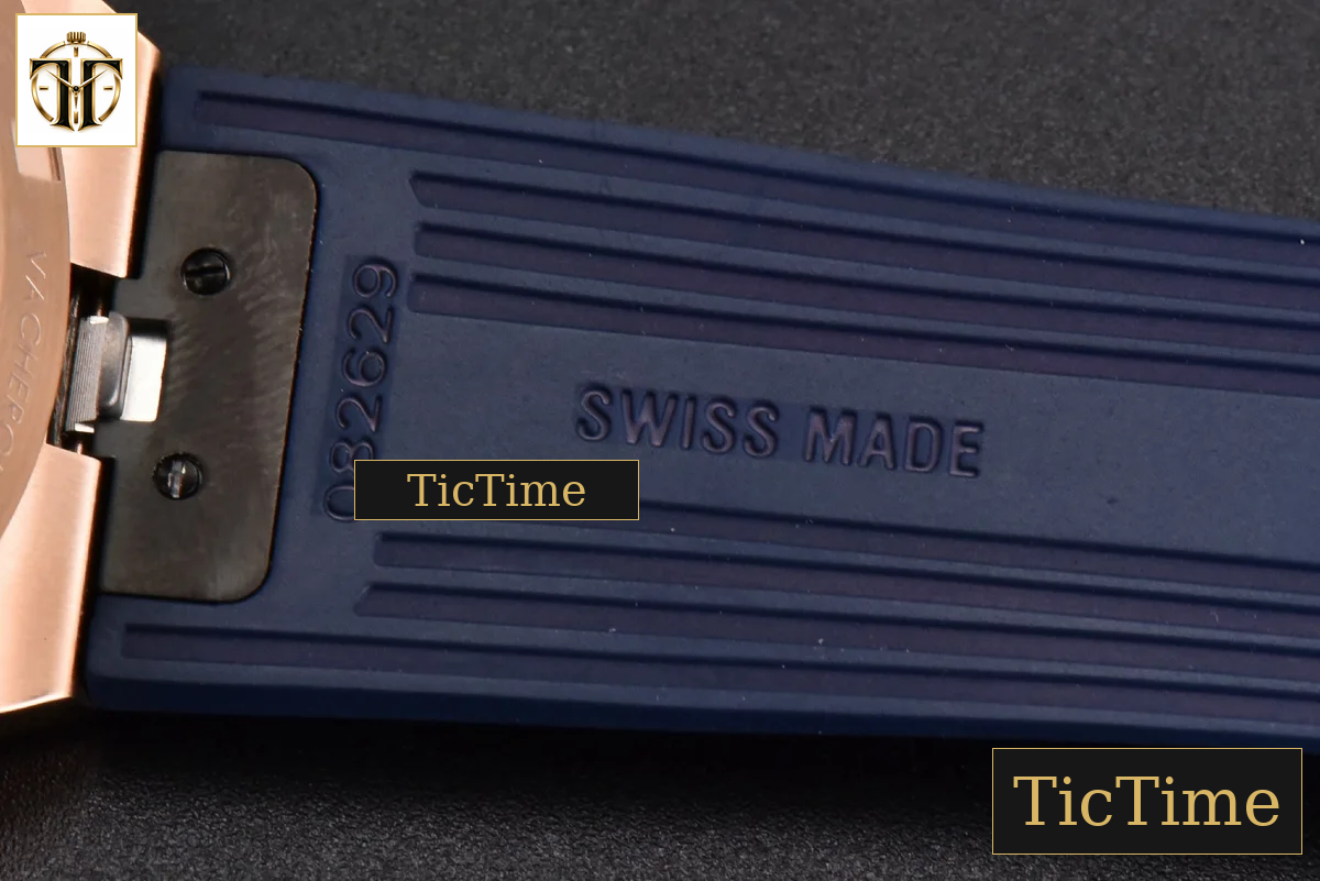 Overseas Tourbillon 6000V 42.5mm BBRF RG Blue Dial Blue Rubber Strap Tourb — foto 31