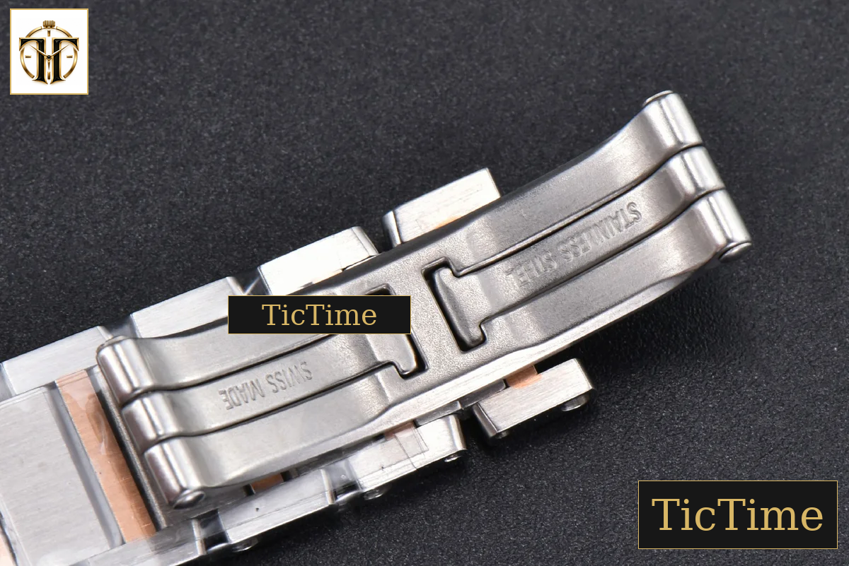 Tank Francaise Small 25.7mmx21.2mm 8848F Diamond RG/SS Bracelet Quartz — foto 18