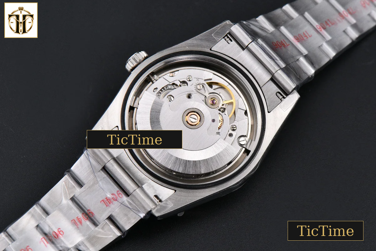 Oyster Perpetual 904L Pistachio 126000 36mm GMF Green Dial SS Bracelet VR3132 — foto 20