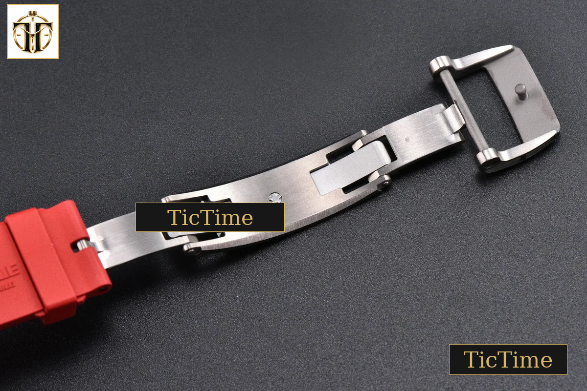 RM035-02 APSF Red NTPT Red Rubber Strap V2 (Free Sprung) RMAL1 — foto 32