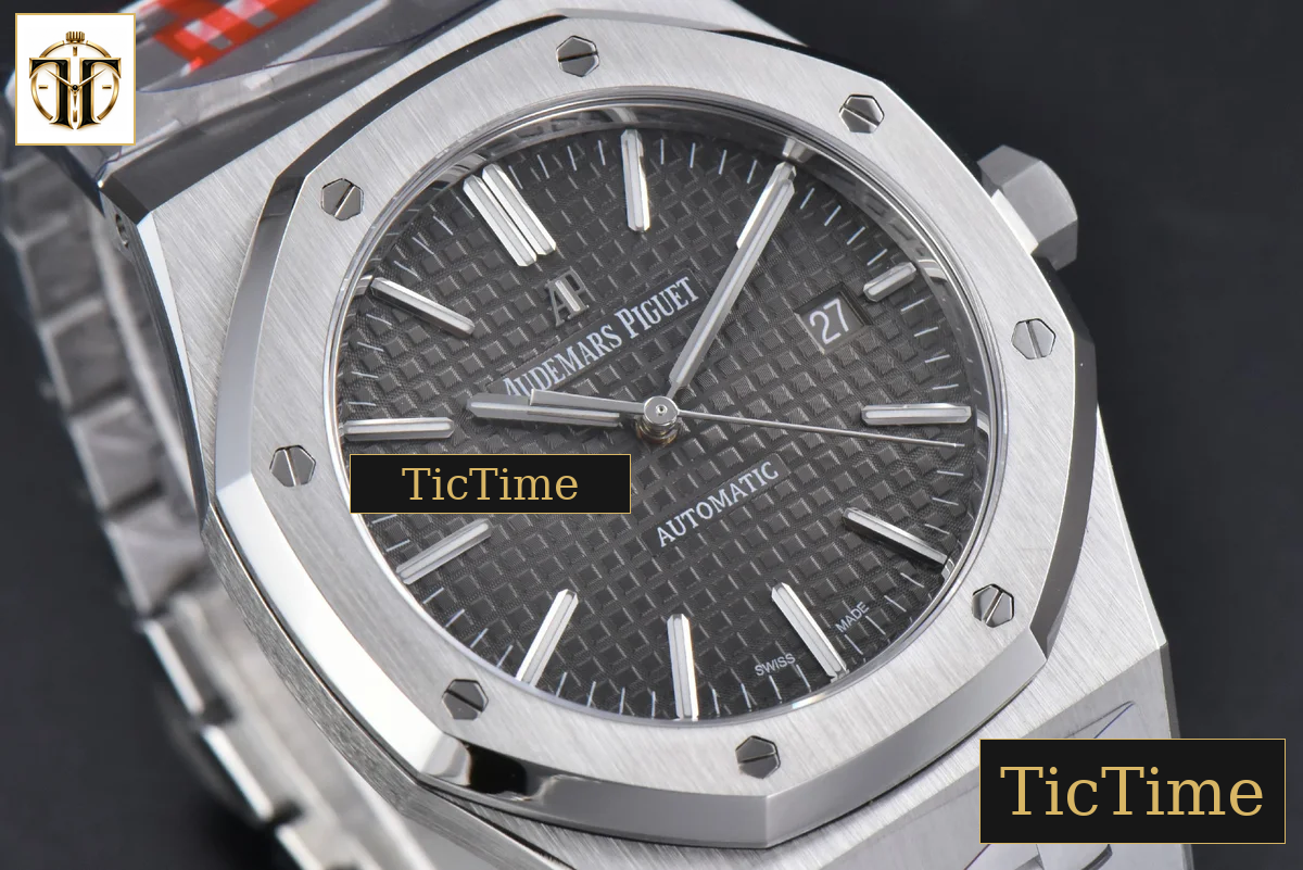 Royal Oak 15400 41mm ORF Gray Textured Dial SS Bracelet A3120 — foto 13