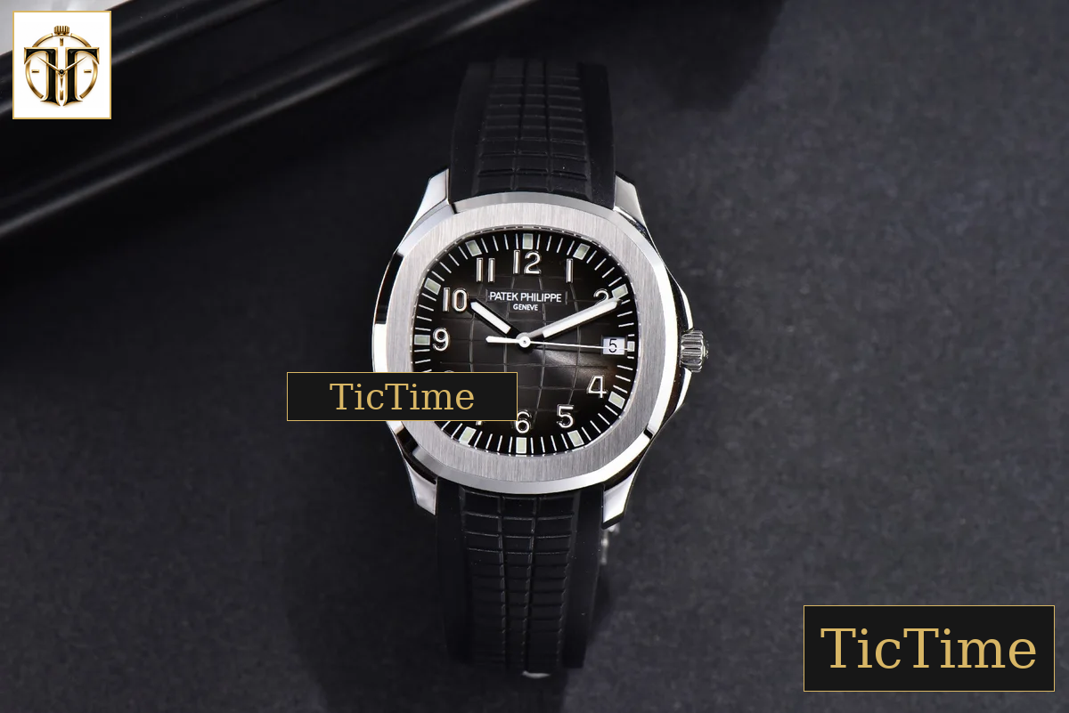 Aquanaut 5167 40mm 3KF Black Dial Black Rubber Strap V3 A330 — foto 3