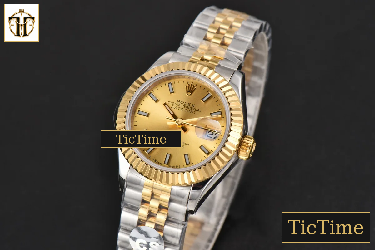 DateJust Ladies 28mm WF YG/SS YG Dial Jubilee Bracelet A2236 — foto 4