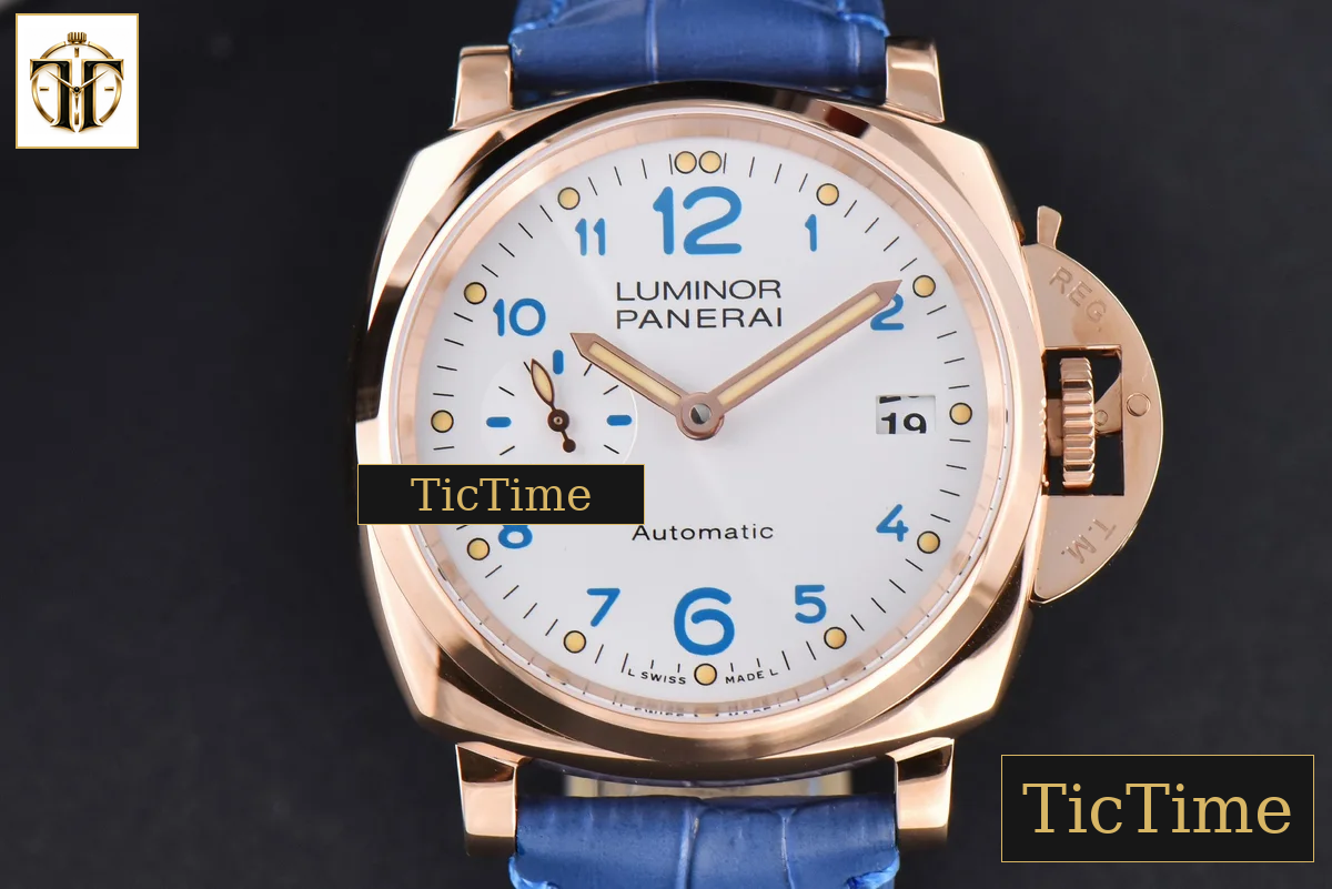 Luminor Due PAM756 42mm VSF RG White Dial Leather Strap Asia XXXIV — foto 2