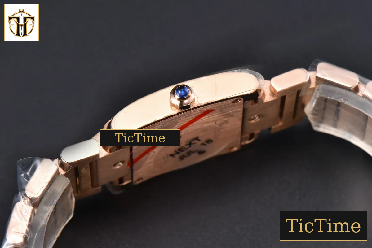 Tank Francaise Small 25.7mmx21.2mm 8848F RG Bracelet Quartz — foto 13