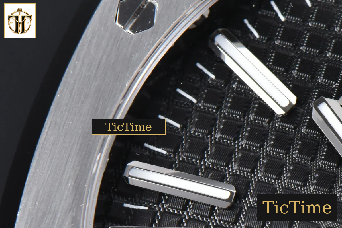 Royal Oak “50th Anniversary” 15510 41mm APSF SS Black Dial SS Bracelet V2 Free Sprung SA4302 — foto 6
