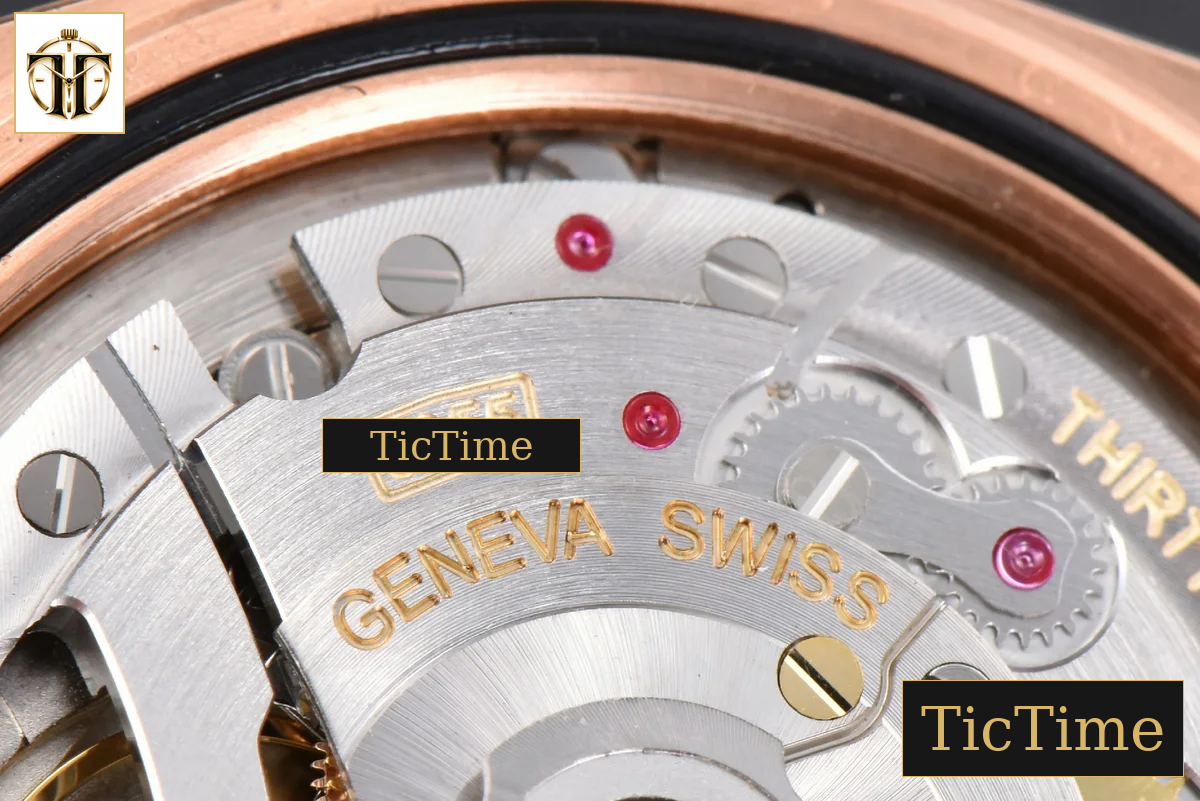 DayDate 40mm GMF RG Brown Dial Diamond Marker President Bracelet A3235 — foto 25