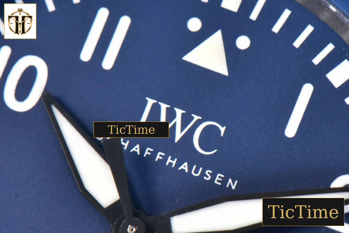 Pilot Laureus IW328101 41mm ZF Blue Ceramic Blue Nylon Strap A32111 — foto 4