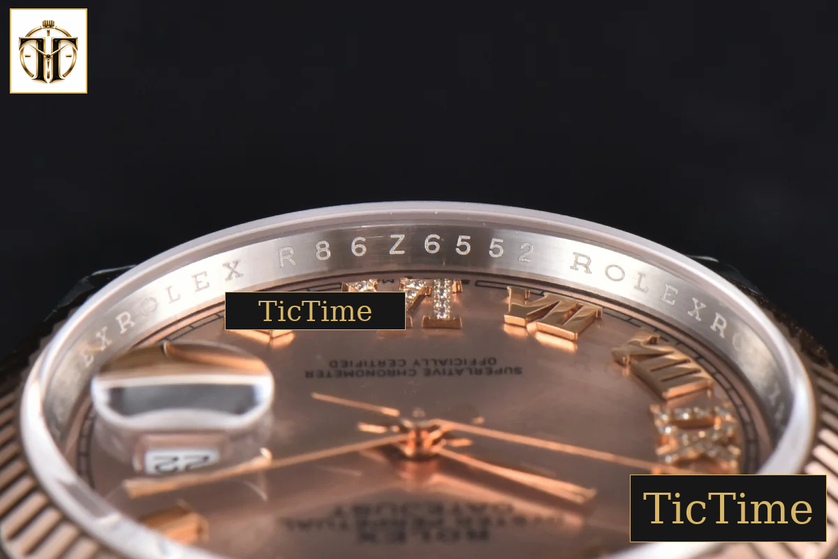 DateJust 126231 36mm VSF RG/SS 904L RG Dial Diamond Marker RG/SS Jubilee Bracelet VS3235 — foto 15