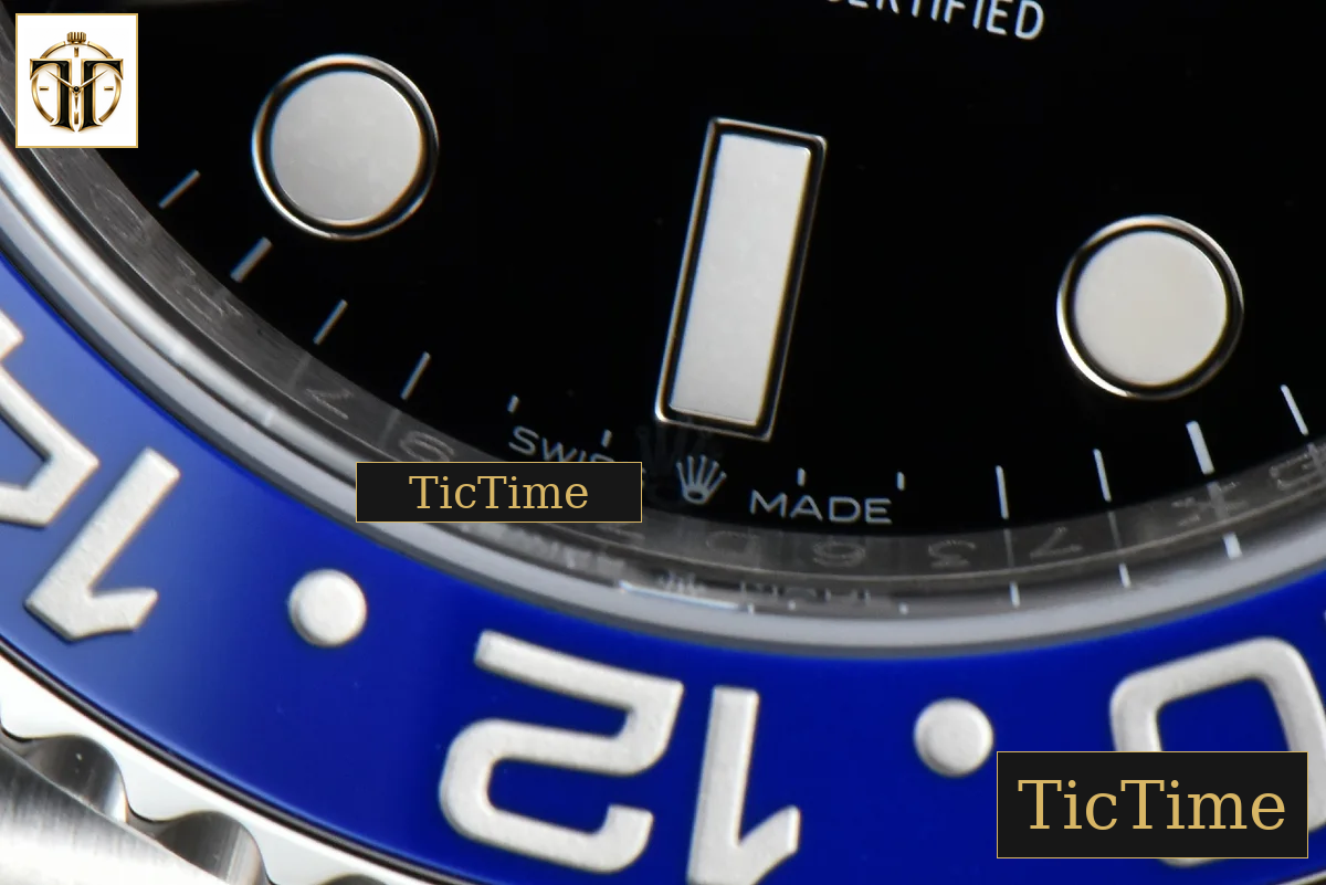 GMT-Master II BLNR 126710 Clean Factory Black/Blue Ceramic Jubilee Bracelet V3 DD3285 — foto 8