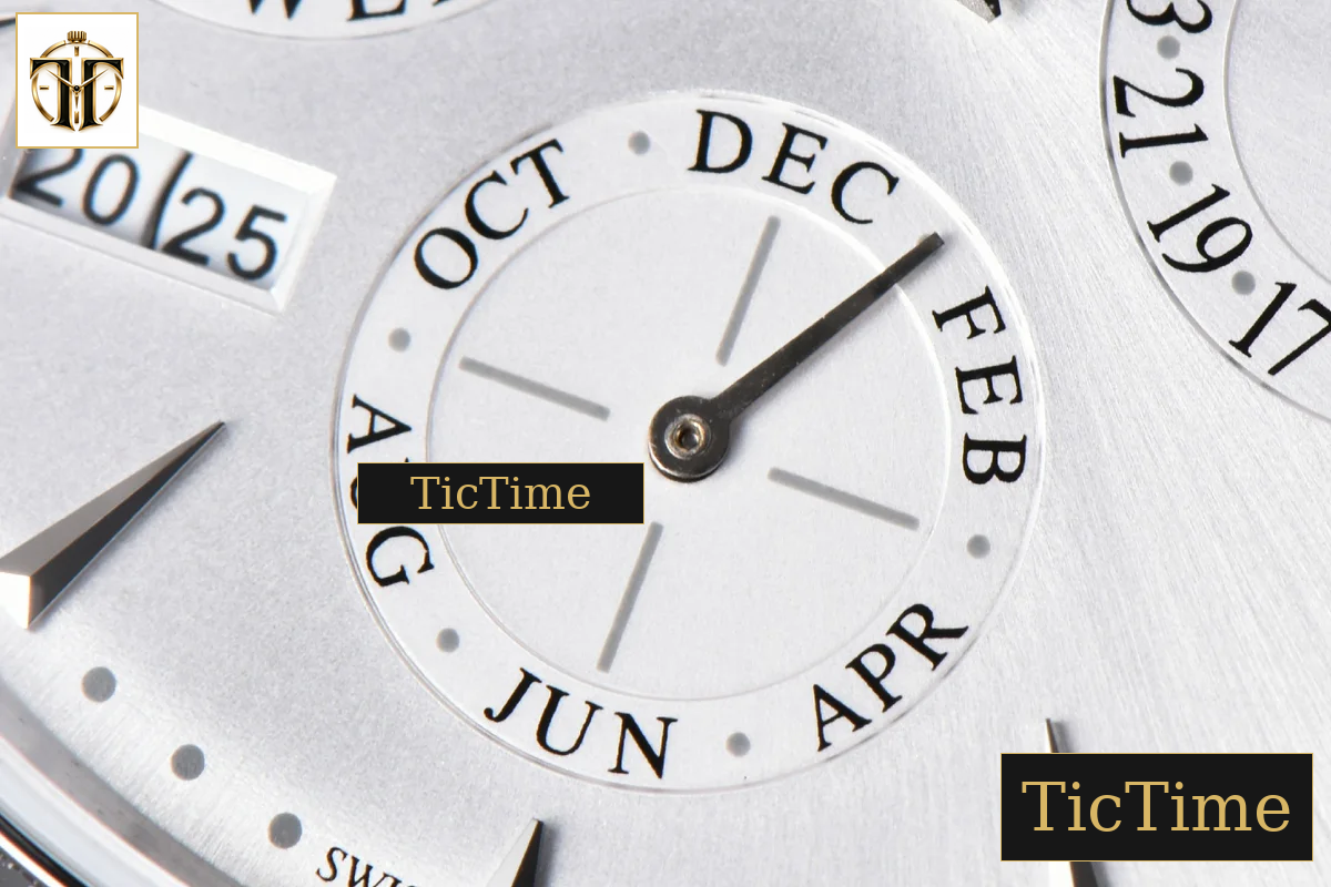 Master Ultra Thin Perpetual Calendar 39mm VRF SS White Dial Black Leather Strap MY9015 — foto 6