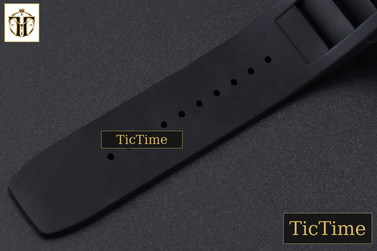 NTPT RM055 43mm ZF RG Bezel Black Crown Black Rubber Strap V6 RMUL2 — foto 29