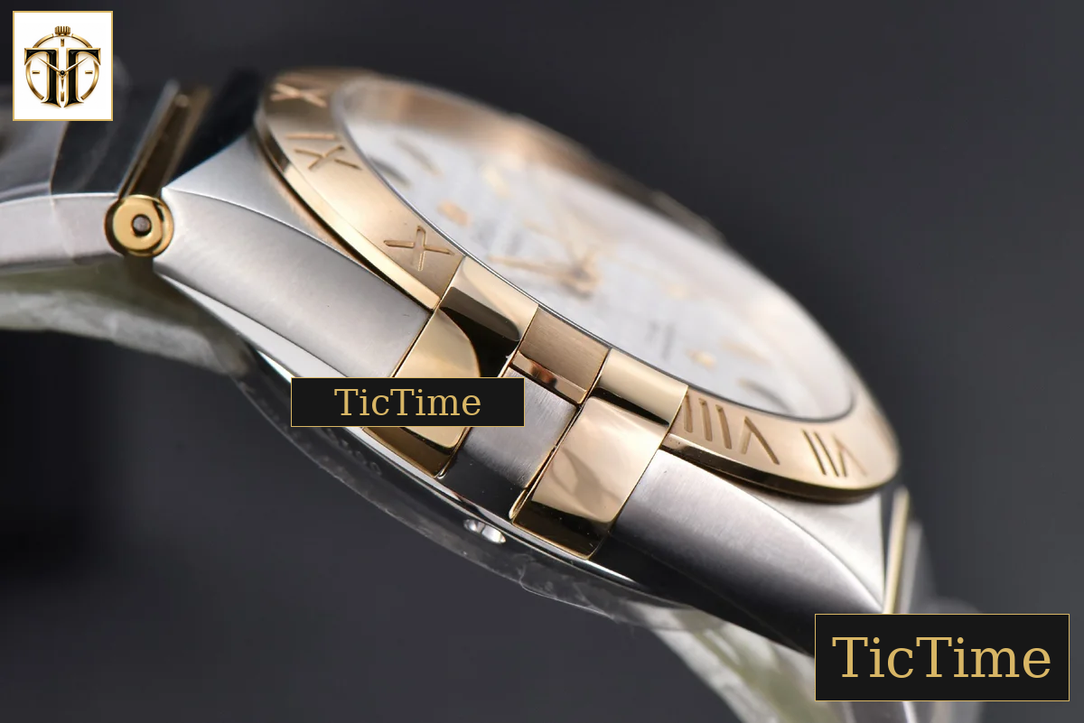 Constellation 38mm VSF YG/SS White Textured Dial YG/SS Bracelet A8500 — foto 13