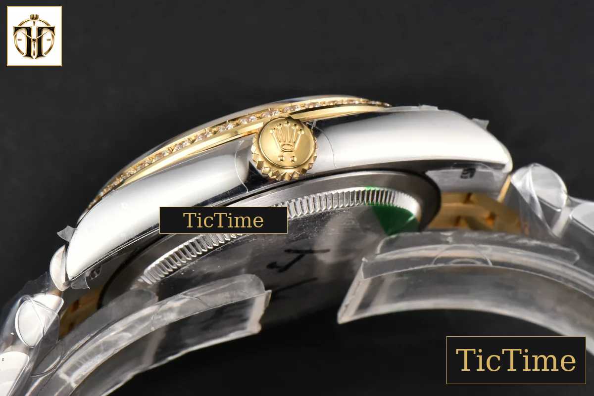 DateJust 36mm BPF YG/SS Diamond YG Plam Dial Diamond Marker Jubilee Bracelet 3235 — foto 17