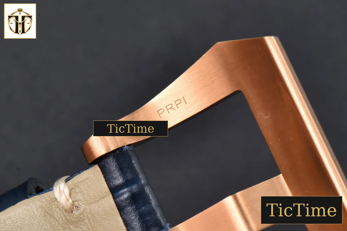PAM1112 44mm TTF RG 44 Blue Dial Blue Leather Strap P9010 — foto 33
