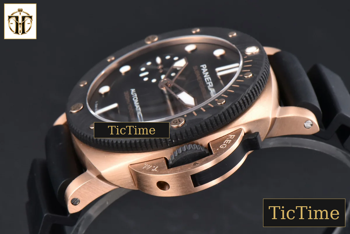 PAM1070 44mm VSF RG Sub Quaranta Black Dial Black Rubber Strap P900 — foto 11