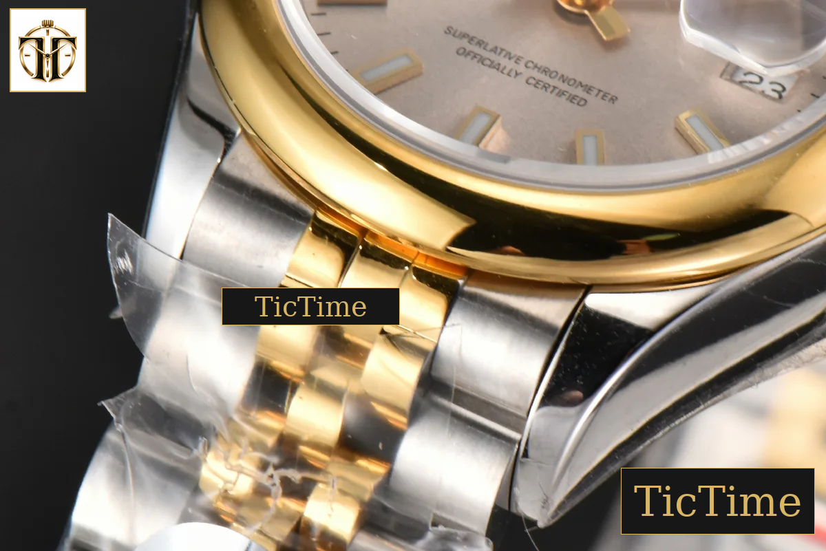 DateJust Ladies 28mm WF YG/SS Smooth Bezel Silver Dial Jubilee Bracelet A2236 — foto 11