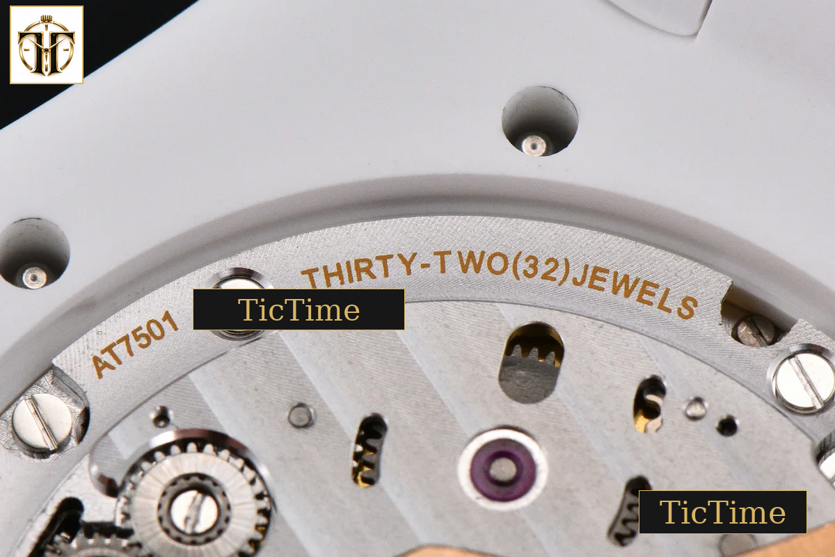 Royal Oak 15500 41mm APSF White Ceramic Takashi Murakami flower Dial SS Bracelet SA4302 — foto 20
