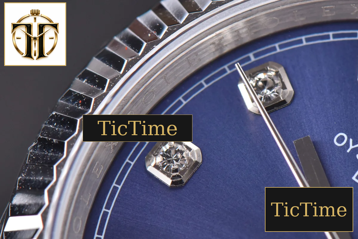 DateJust 36mm GMF SS Blue Dial Diamond Marker Jubilee Bracelet VR3235 — foto 9