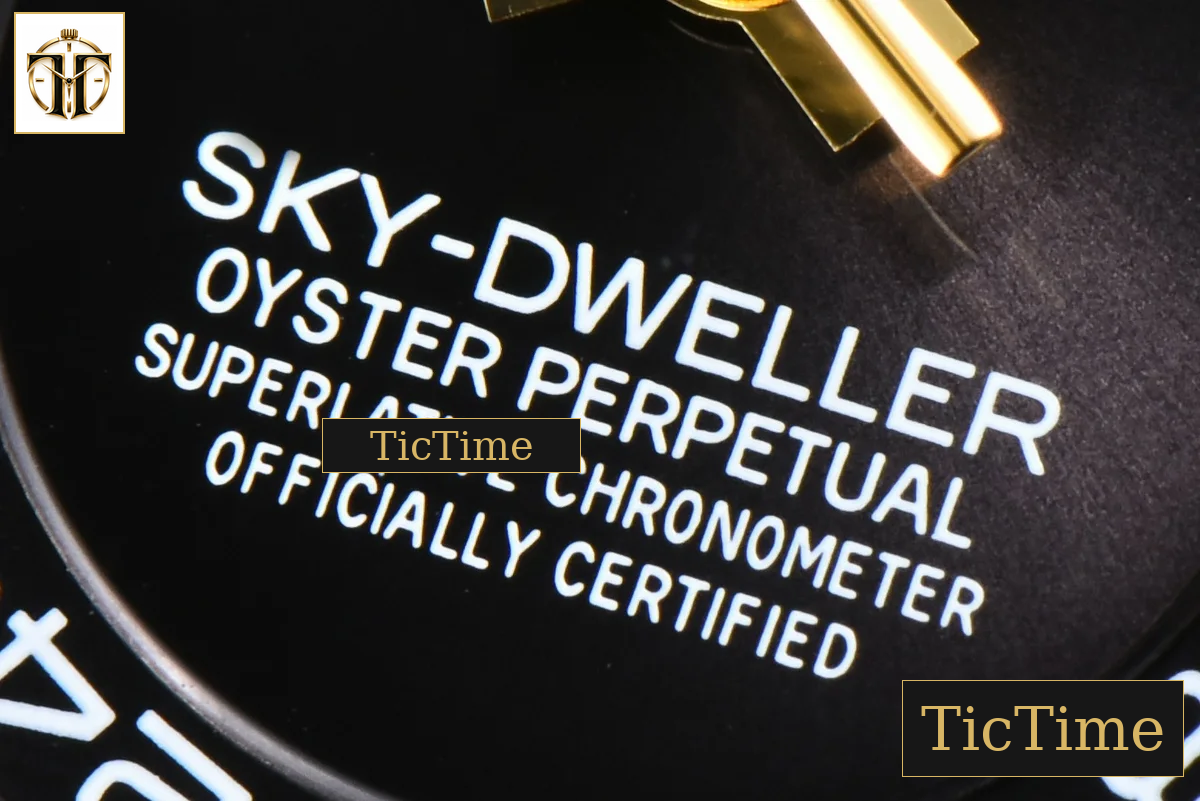 Sky-Dweller 336238 42mm ZF YG Case Black Dial Rubber Oysterflex Strap (Tungsten) A23J — foto 7
