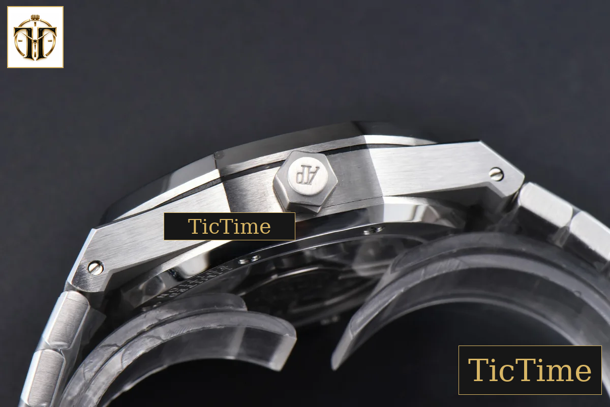 Royal Oak Tourbillon 41mm R8F Diamond Bezel Green Dial SS Bracelet Flying Tourb V2 — foto 13