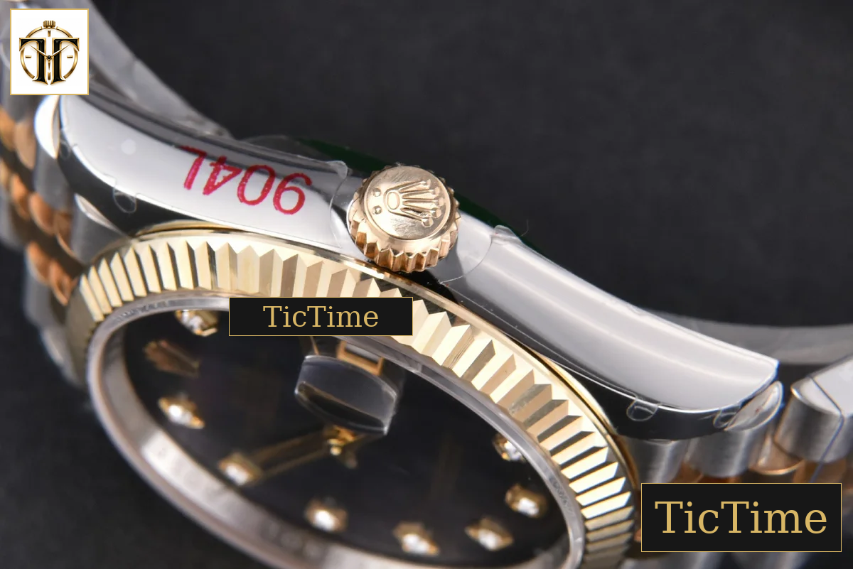 DateJust 904L 36mm GMF YG/SS Fluted Bezel Gray MOP Dial Diamond Marker Jubilee Bracelet VR3235 — foto 16