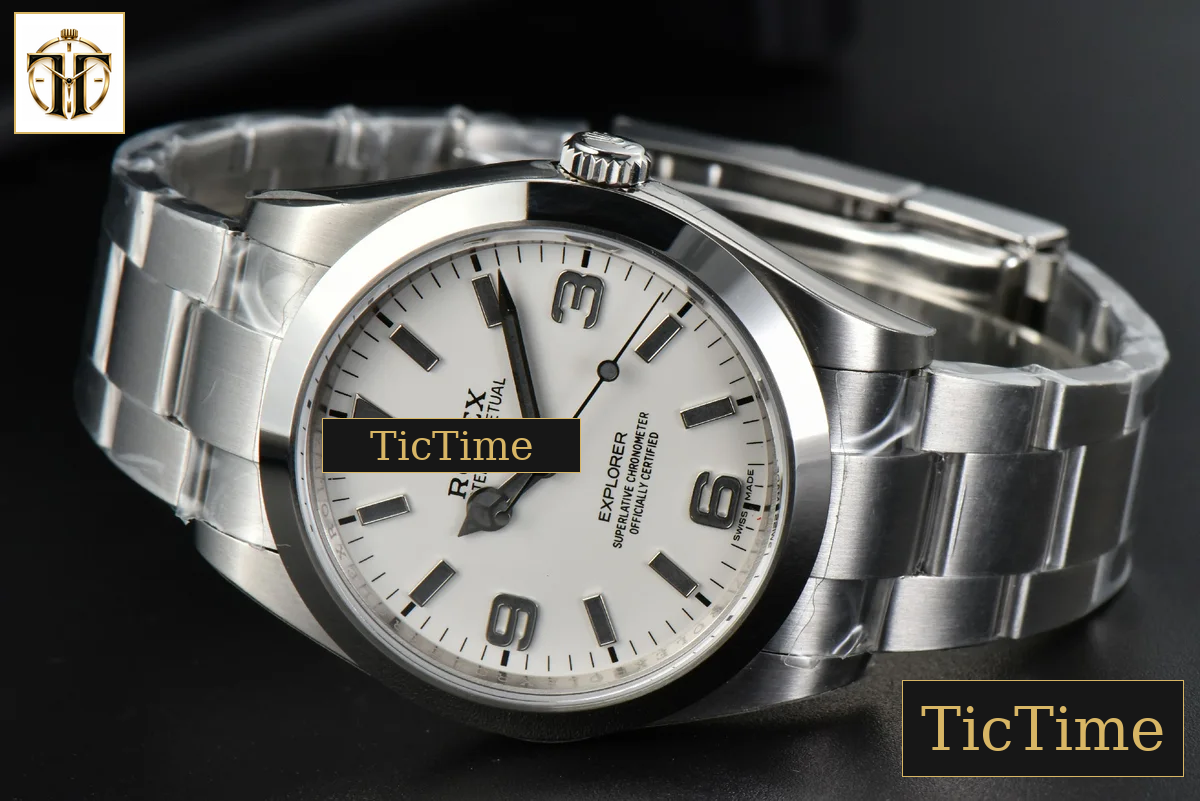 Explorer I 214270 39mm BPF White Dial SS Bracelet A2824 — foto 13